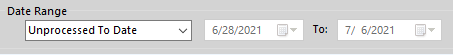 Setting a date range lets you see only the transactions that occurred during that time. Setting a date range lets you see only the transactions that occurred during that time.