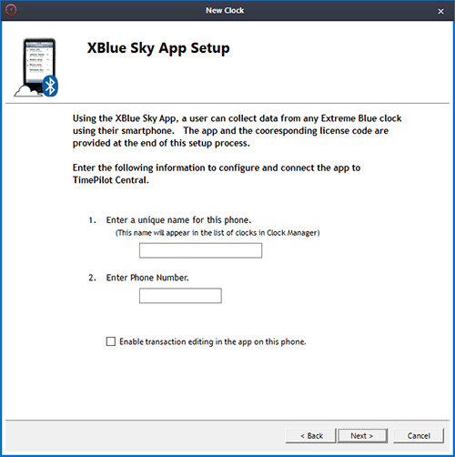 Name your installation Name your installation