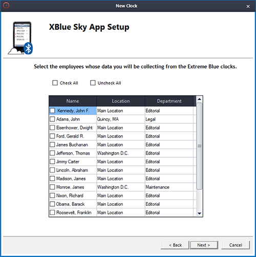 Choose your employees Choose your employees