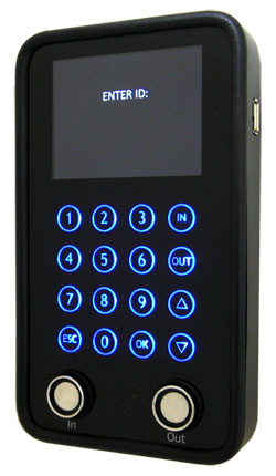 TimePilot Vetro, our newest timeclock.